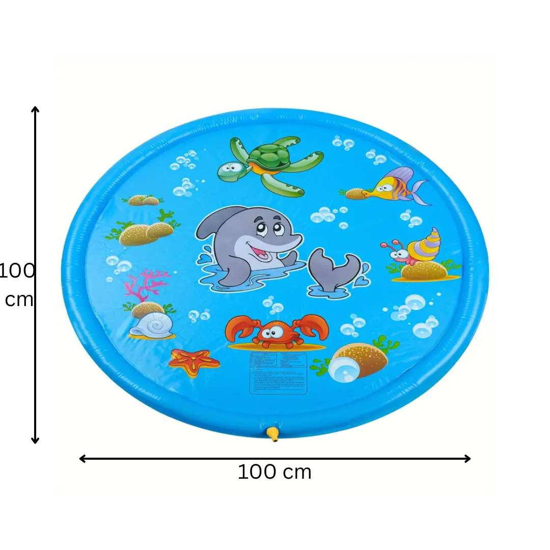 Outdoor Fountain Fun Water Play Mat for Kids