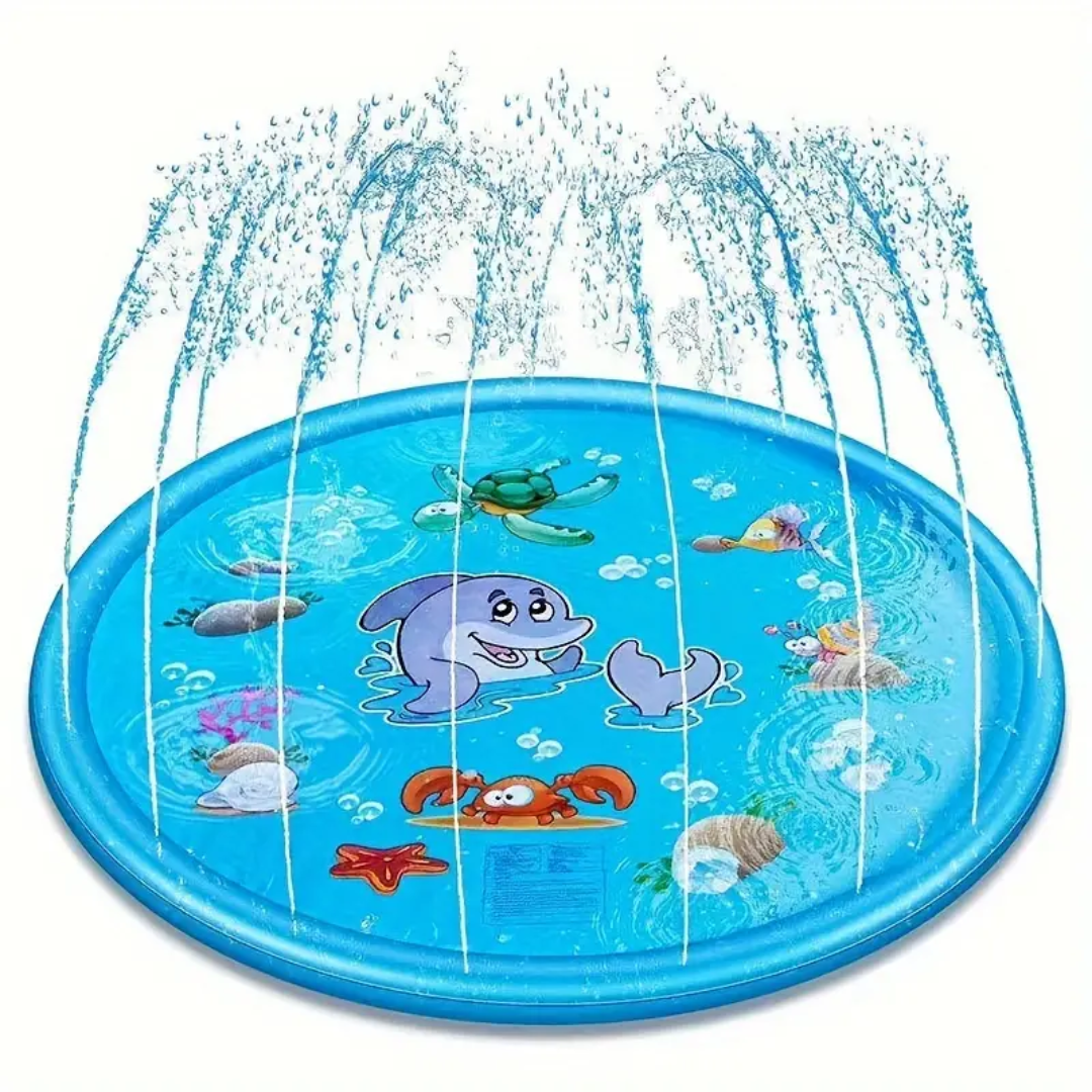 Outdoor Fountain Fun Water Play Mat for Kids