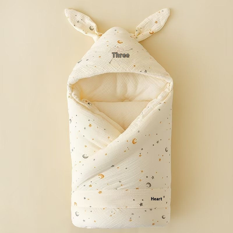 Newborn Bunny Quilted Wrap