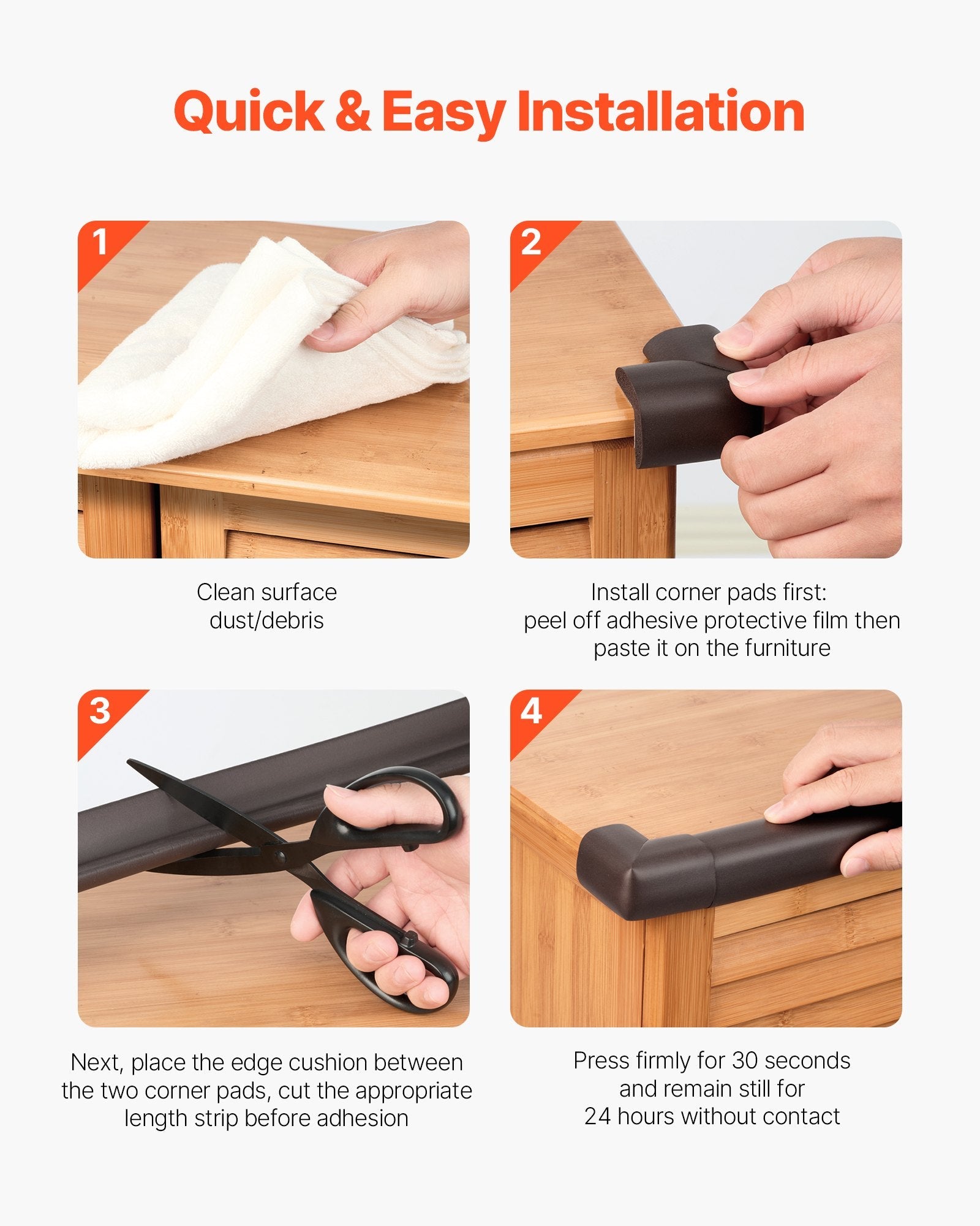 Baby Proofing Edge & Corner Kit