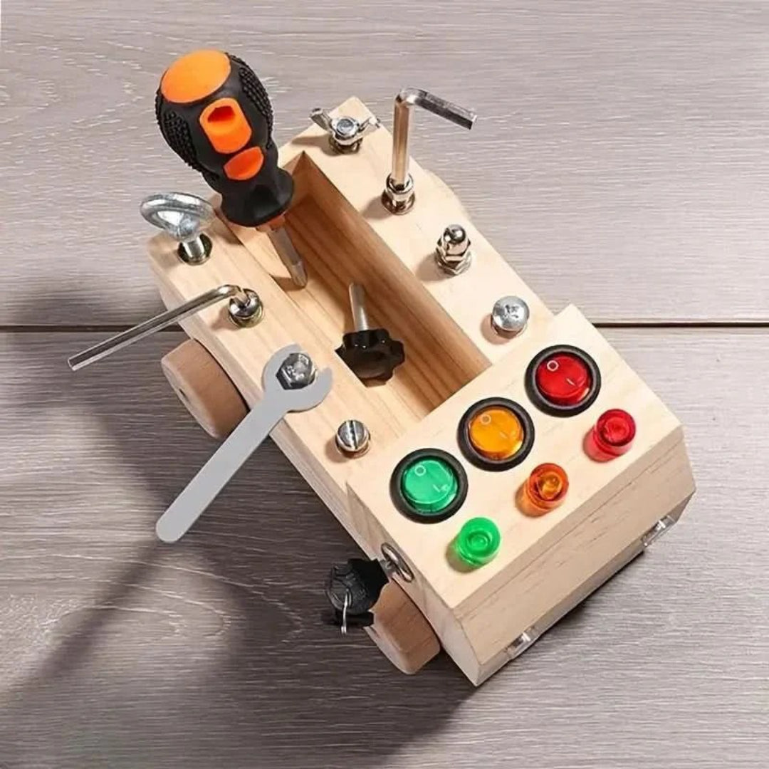 Montessori Sensory Board – Engaging Toy for Enhancing Motor Skills