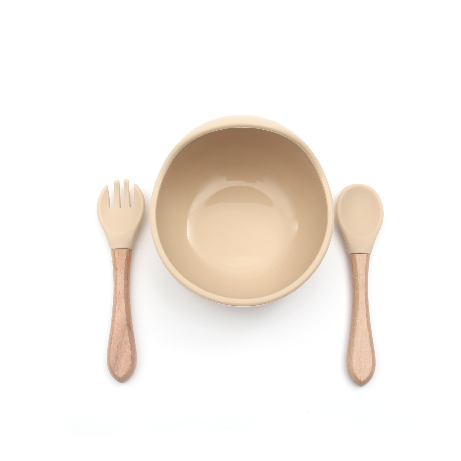 Silicone Feeding Bowl & Utensil Set