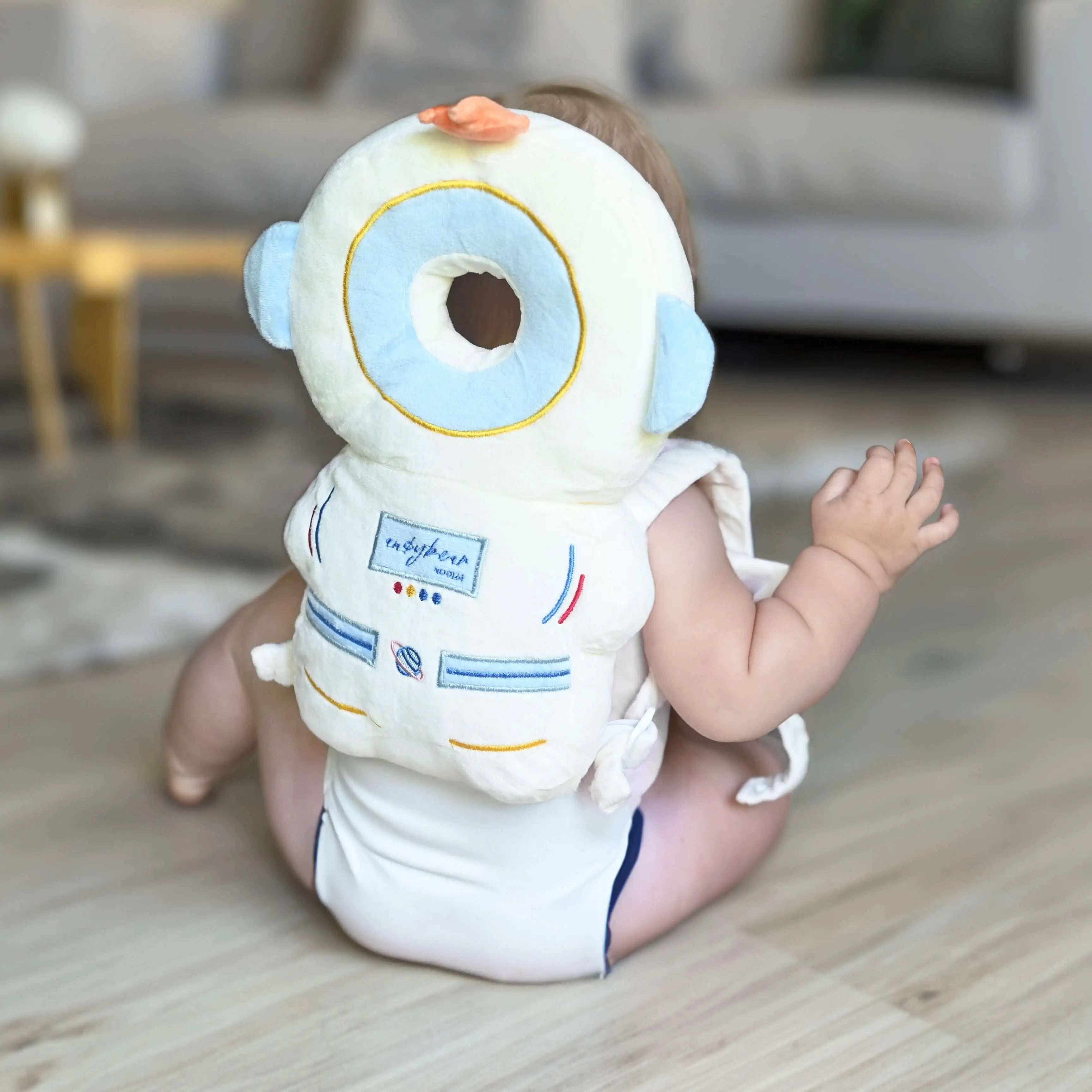 WEIQUEEN Head Protection Safety Backpack - Premium Anti-Impact School Bag for Kids & Adults