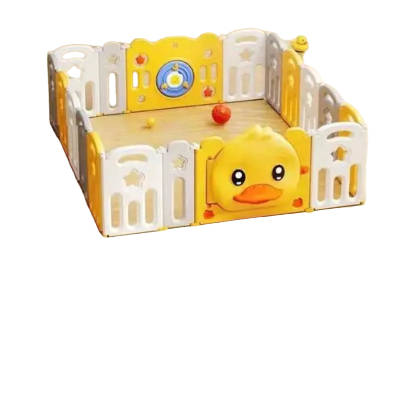 Baby Play Pen With Basketball Hoop