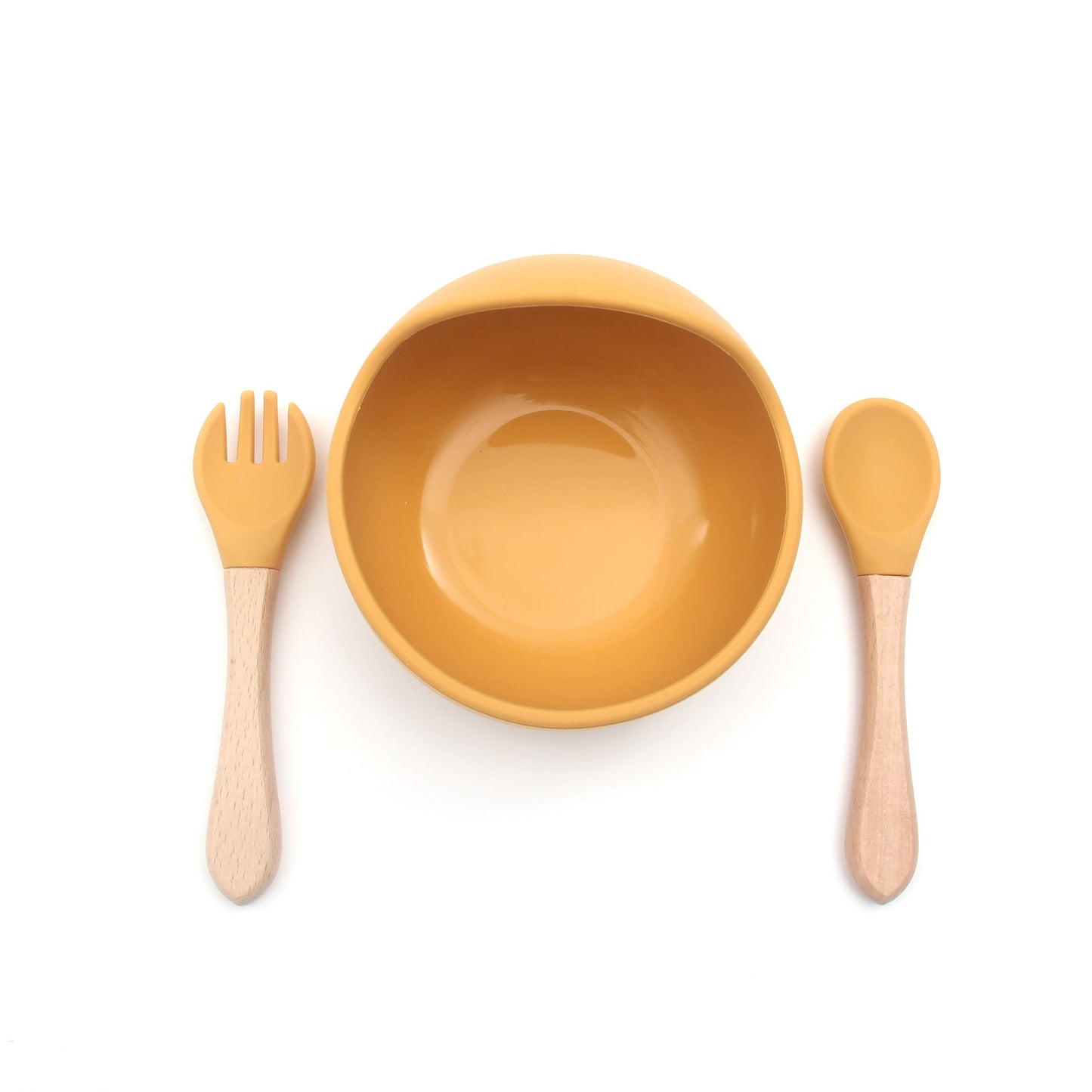 Silicone Feeding Bowl & Utensil Set
