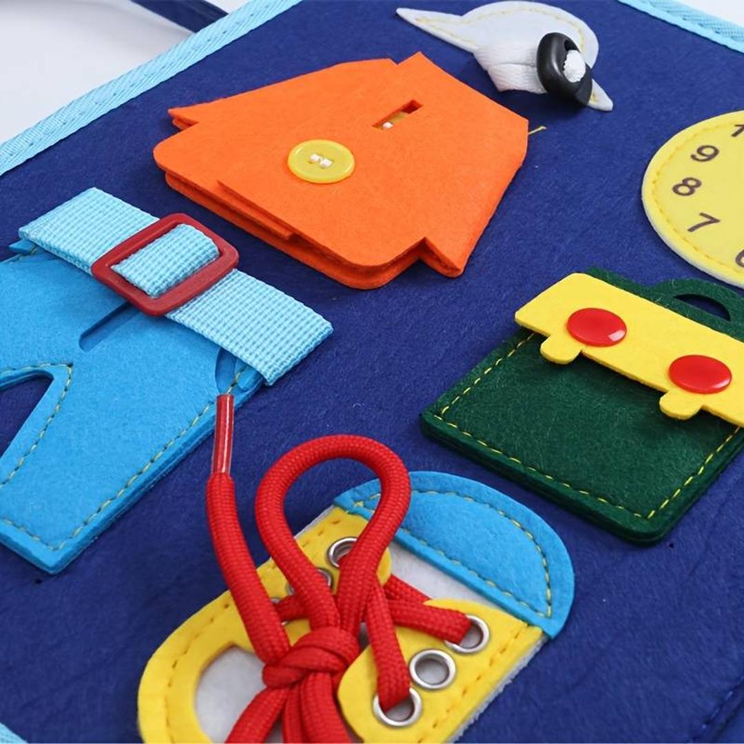 Educational Activity Book and Learning Board