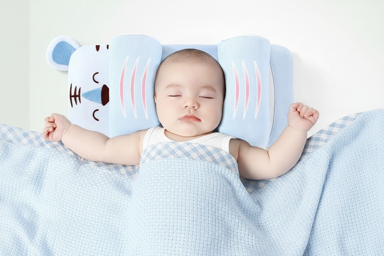Velora™ Gentle Support Baby Head Pillow
