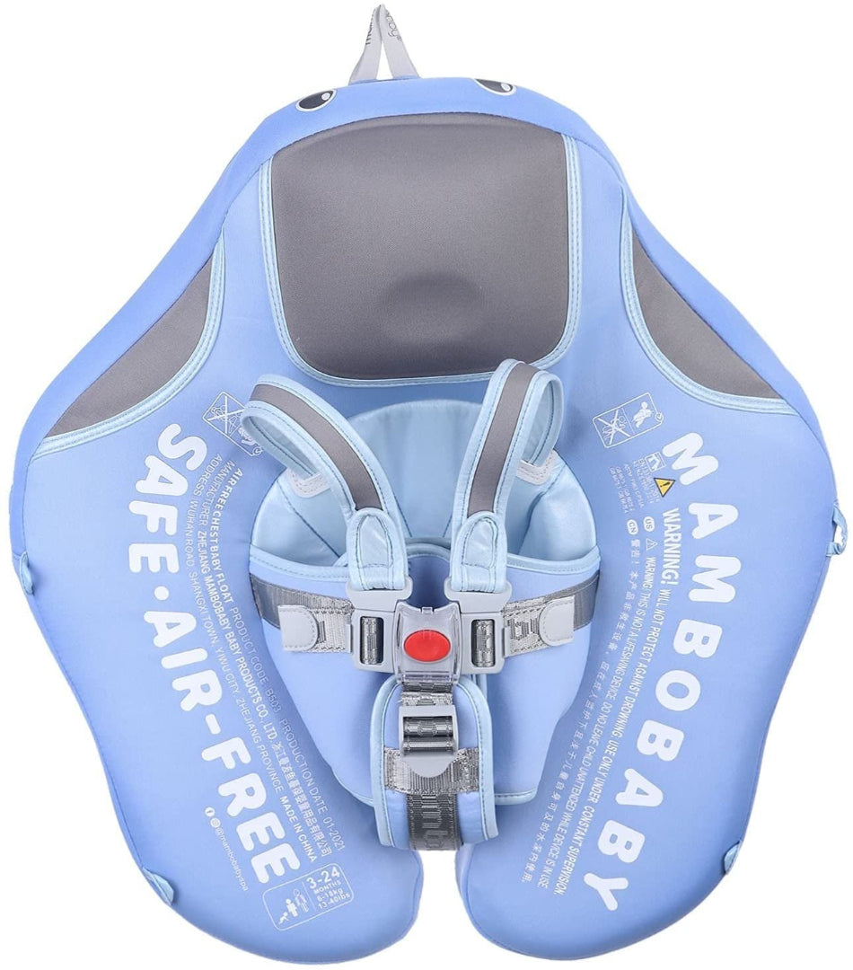 Infant Inflatable Swimming Ring with Safety Harness