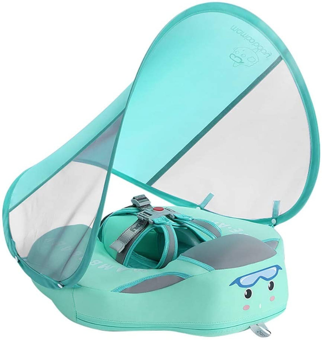 Infant Inflatable Swimming Ring with Safety Harness