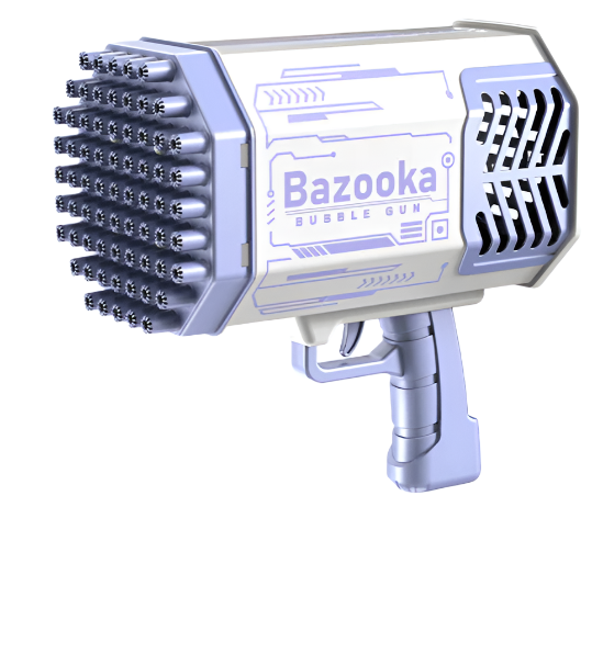 Bubble Gun Rocket Toy