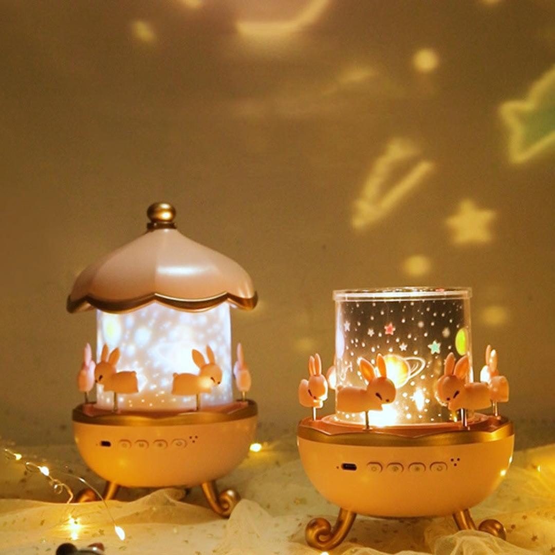 Kids' Rotating Night Light Projector – Fun Projection Designs