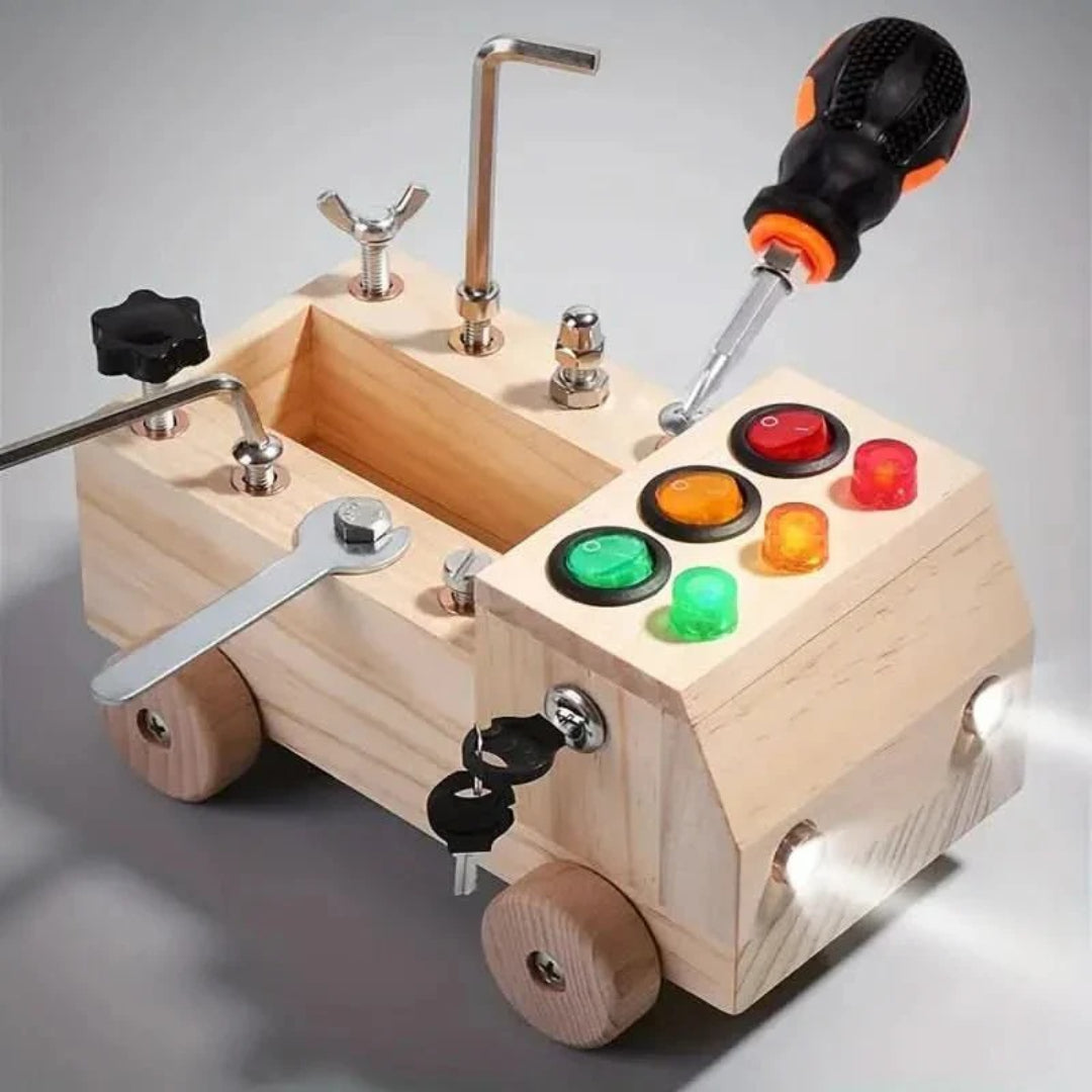 Montessori Sensory Board – Engaging Toy for Enhancing Motor Skills