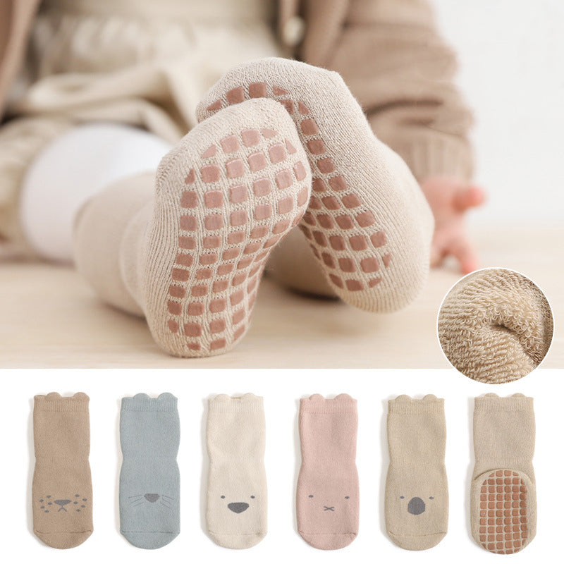 Non-Slip Cotton Socks