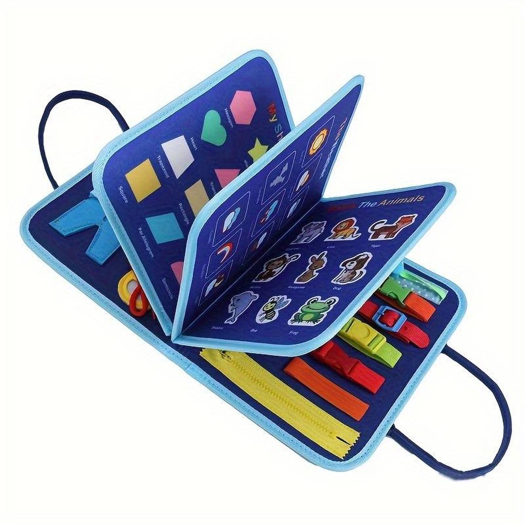 Educational Activity Book and Learning Board