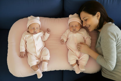 DuoNest™ Luxe Twin Nursing & Support Pillow