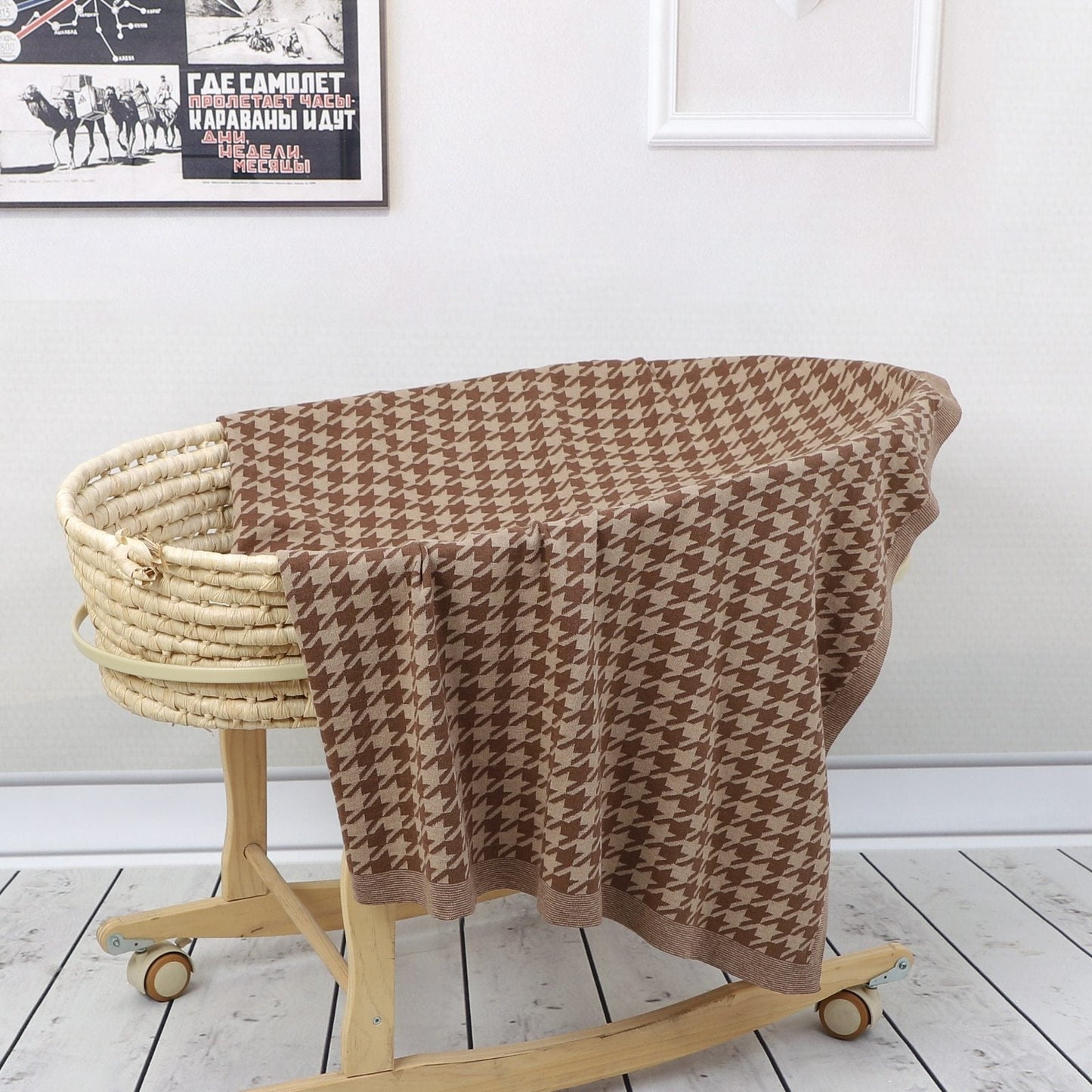 Check Baby Blanket