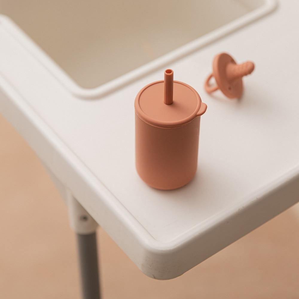 Coco Silicone Sippy Cup - Charcoal product view