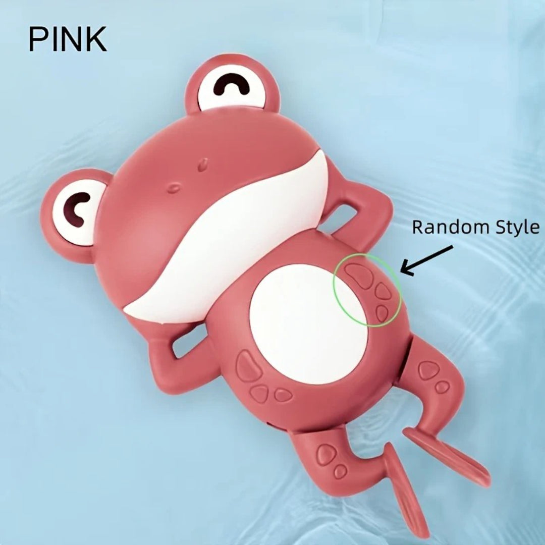 Non-Toxic Frog-Shaped Bath Toy - Fun Water Play for Kids