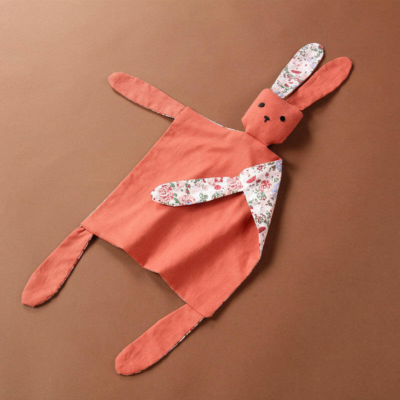 Hand-made Baby Sleep Comfort Towel & Soft Bunny Doll