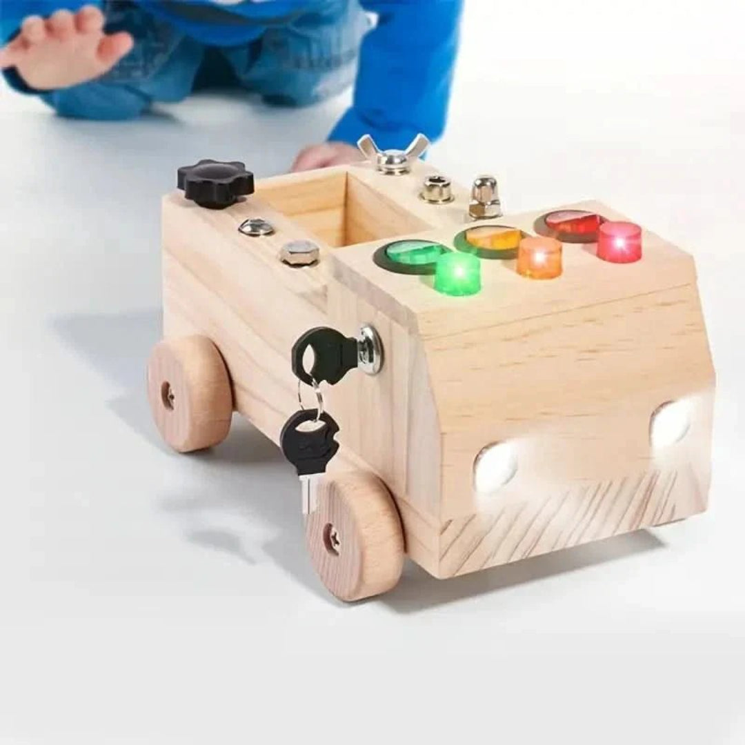 Montessori Sensory Board – Engaging Toy for Enhancing Motor Skills