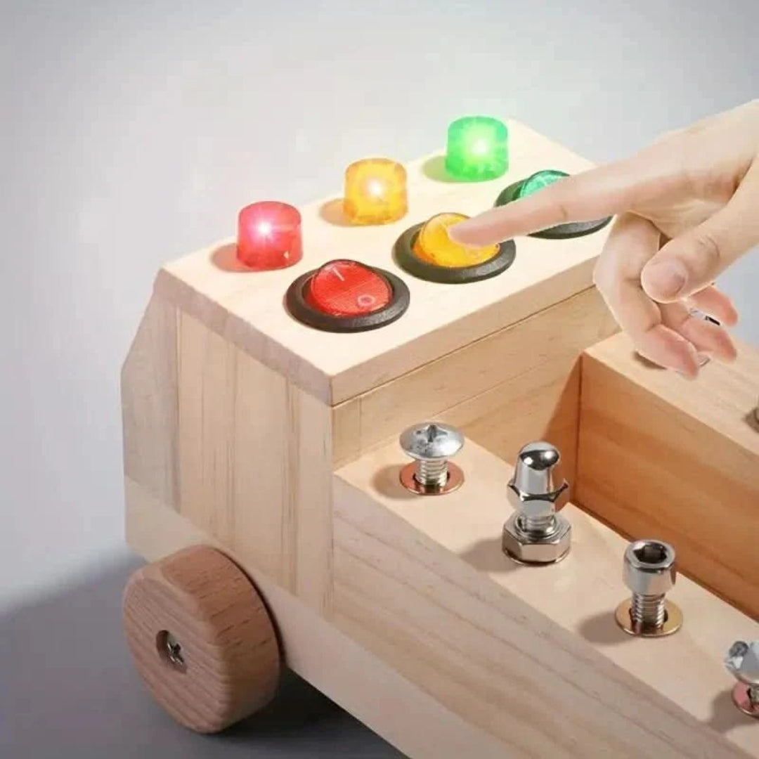 Montessori Sensory Board – Engaging Toy for Enhancing Motor Skills