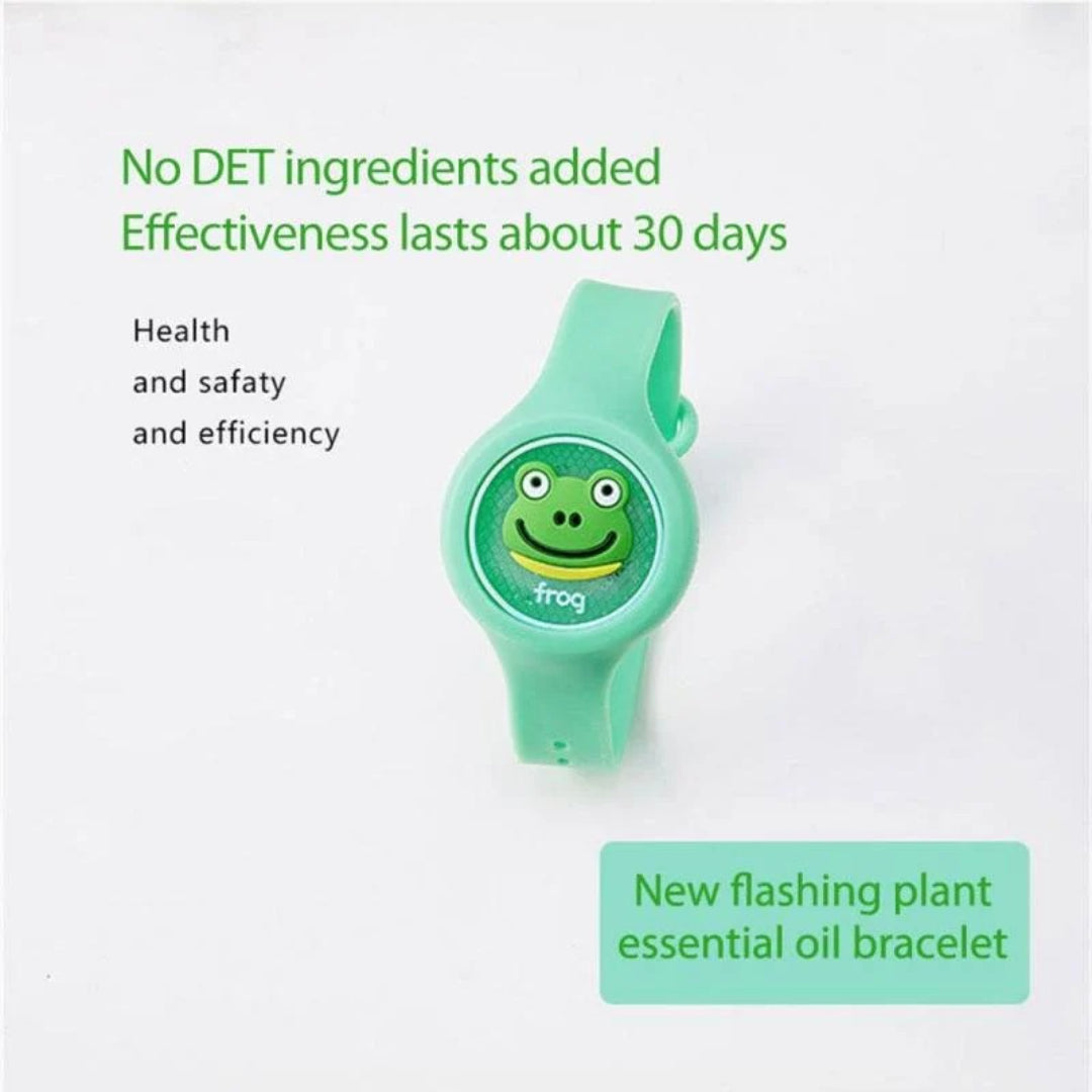 Natural DEET-Free Mosquito Repellent Bracelet for Kids