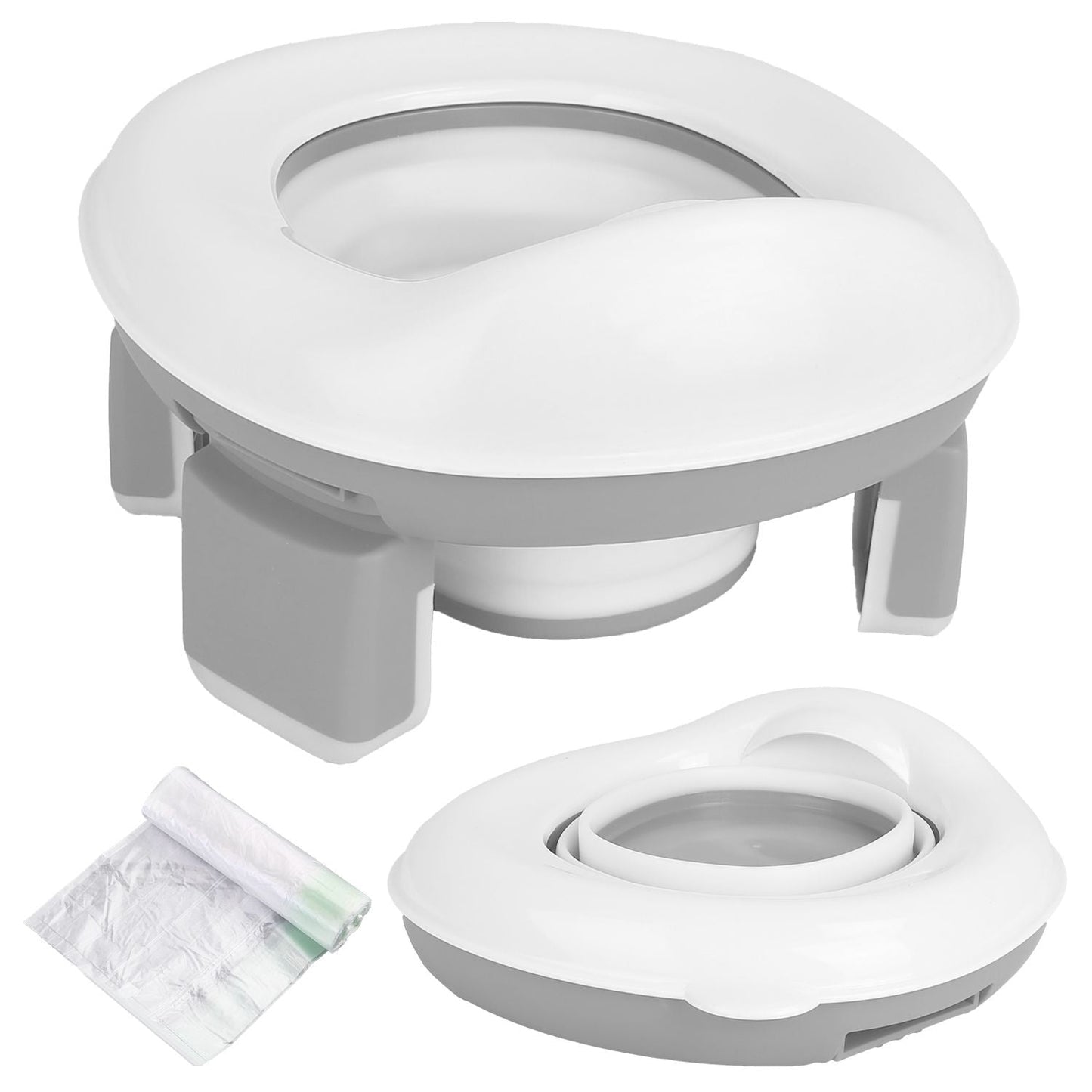 Travel Potty Chair with Potty Lines