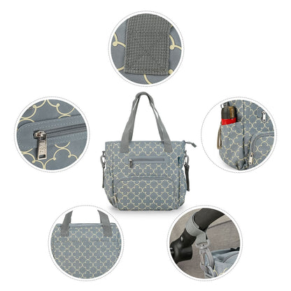 Deluxe Lightweight Large Diaper Bag 7 Pieces Set