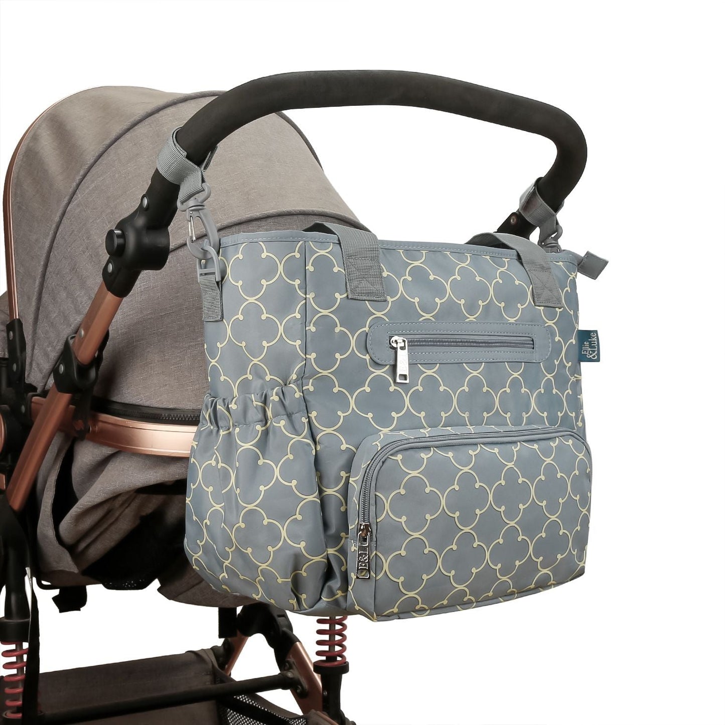 Deluxe Lightweight Large Diaper Bag 7 Pieces Set
