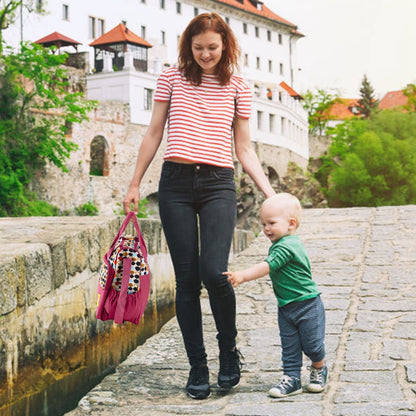 LuxeTote™ 5-in-1 Diaper Bag Travel Set