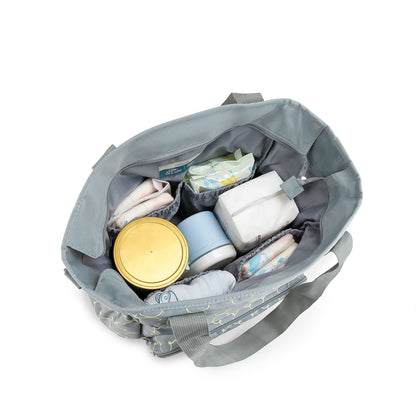 Deluxe Lightweight Large Diaper Bag 7 Pieces Set