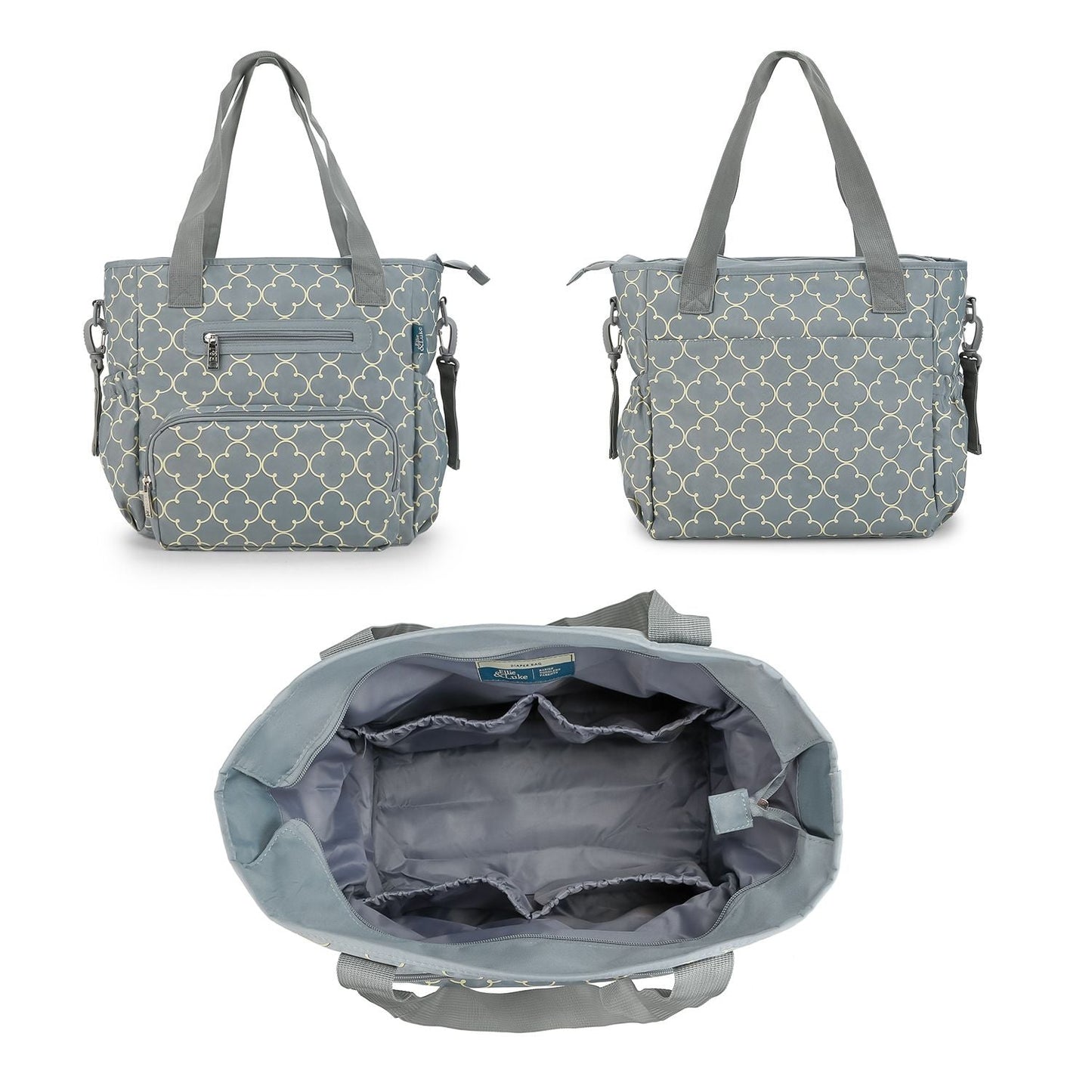 Deluxe Lightweight Large Diaper Bag 7 Pieces Set