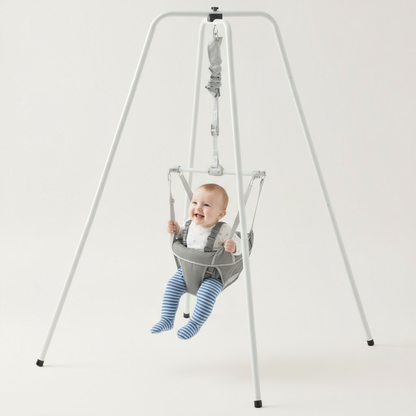 ActiveBounce™ Foldable Baby Activity Bouncer with Stable Stand & Premium Spring