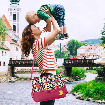 LuxeTote™ 5-in-1 Diaper Bag Travel Set