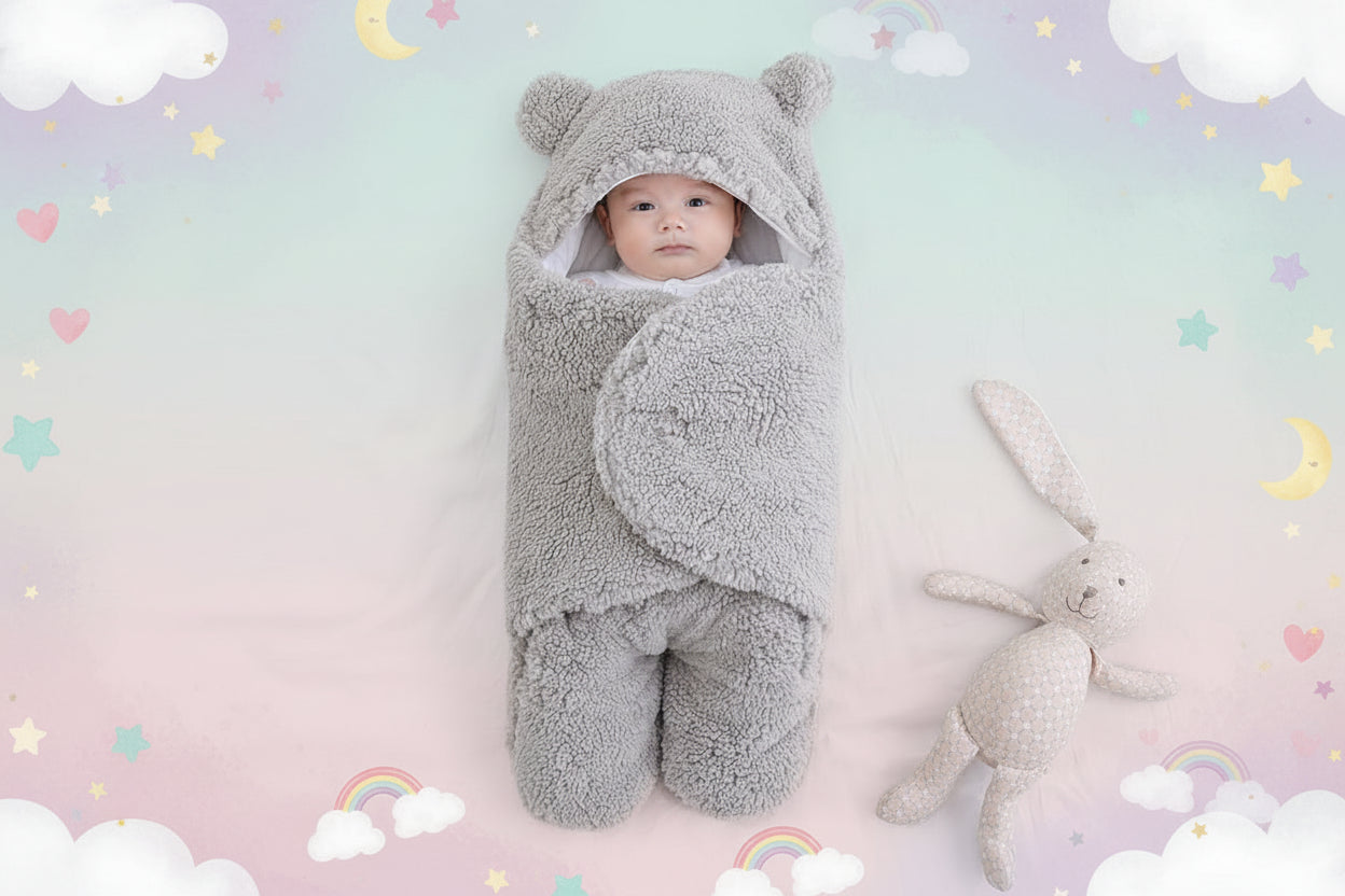 CuddleNest™ Warm Baby Swaddle Cocoon