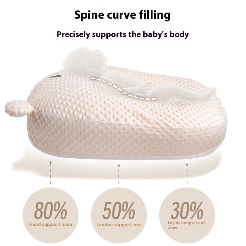 Anti-Spill & Reflux-Friendly Baby Support Pillow