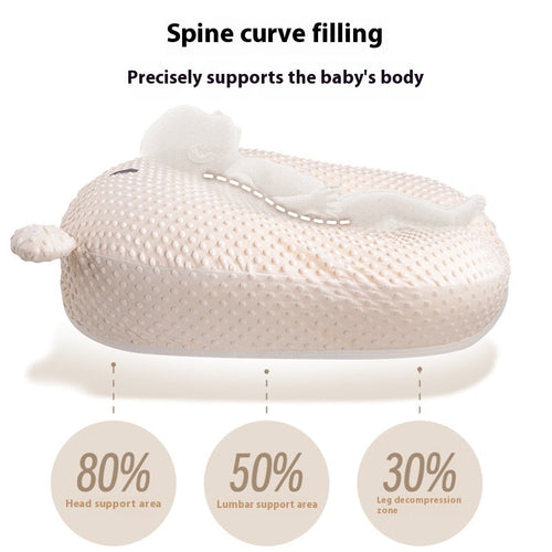 Anti-Spill & Reflux-Friendly Baby Support Pillow