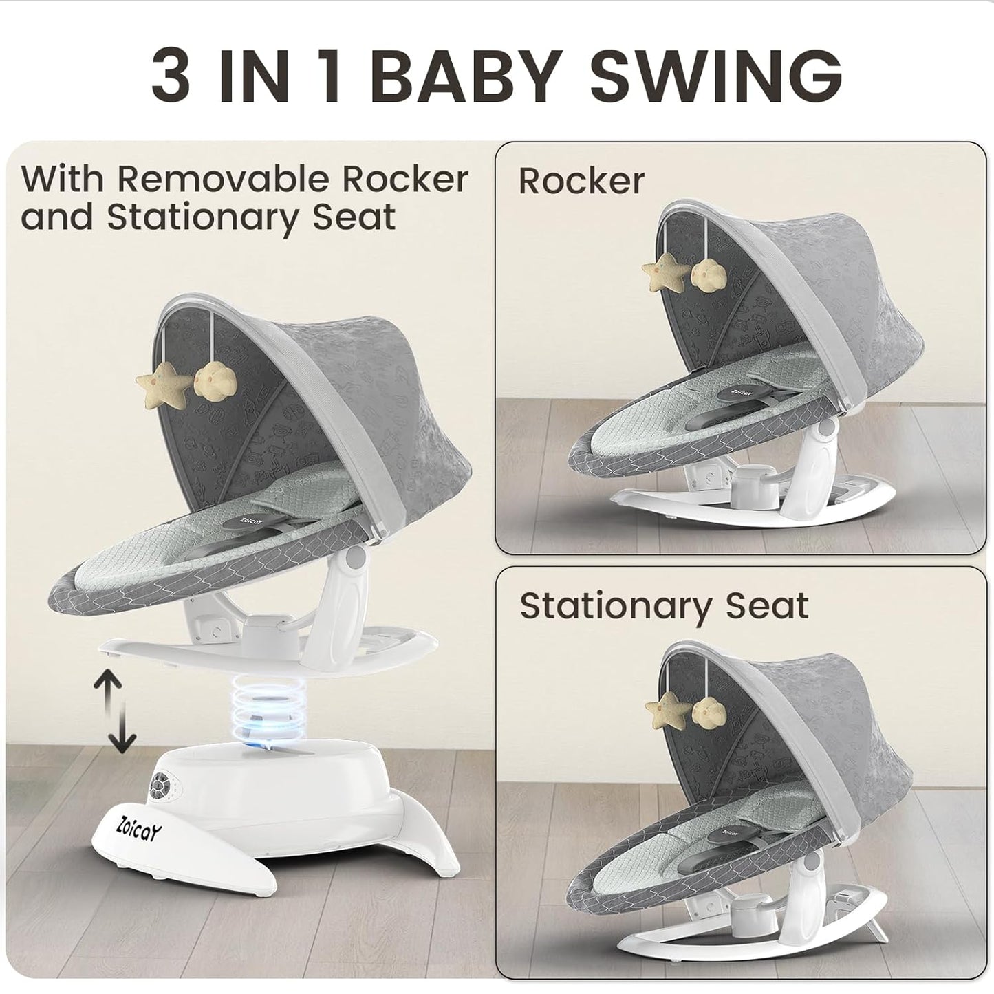 Infant Comfort Swing – Hands-Free Soothing for Everyday Moments