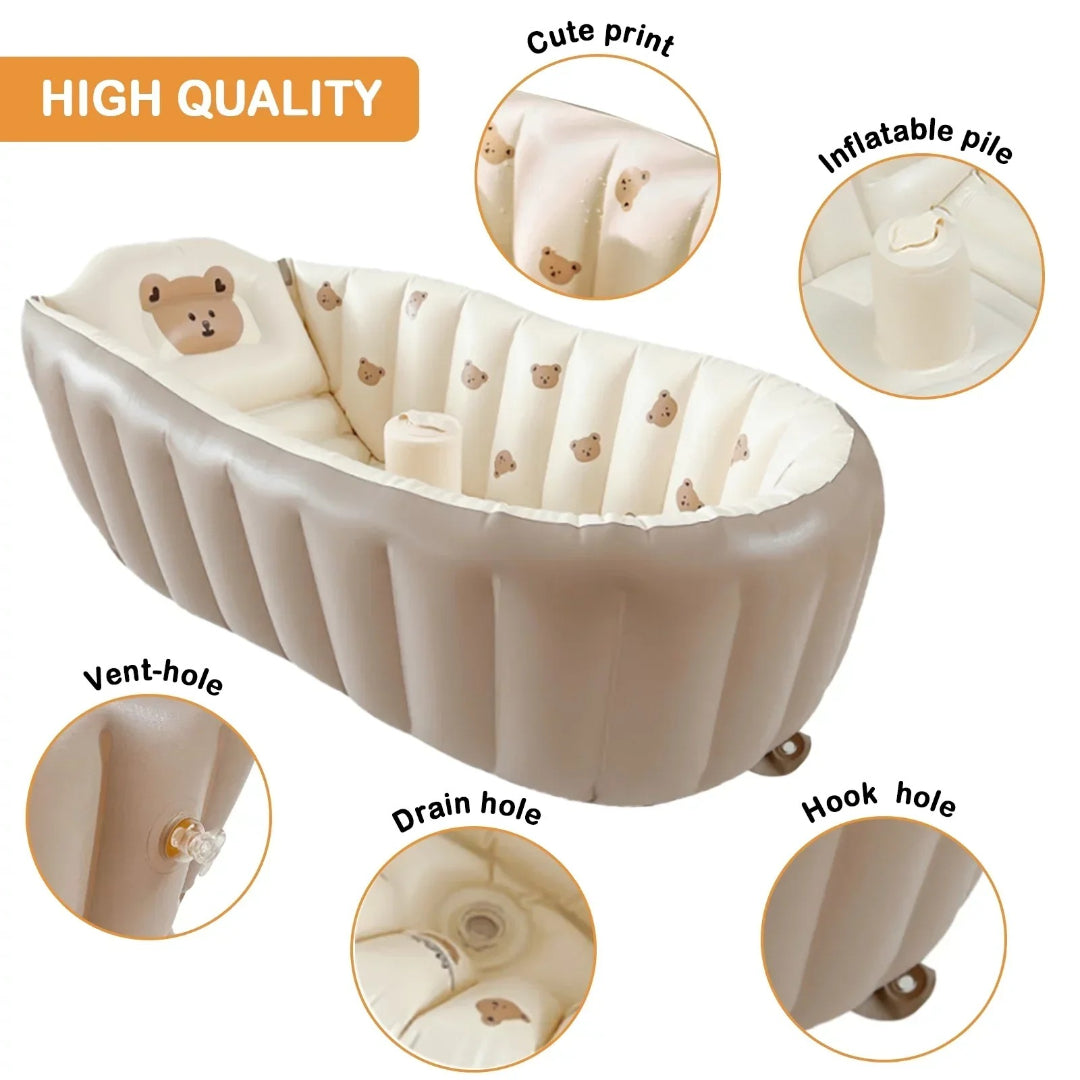 Portable Foldable Inflatable Baby Bathtub