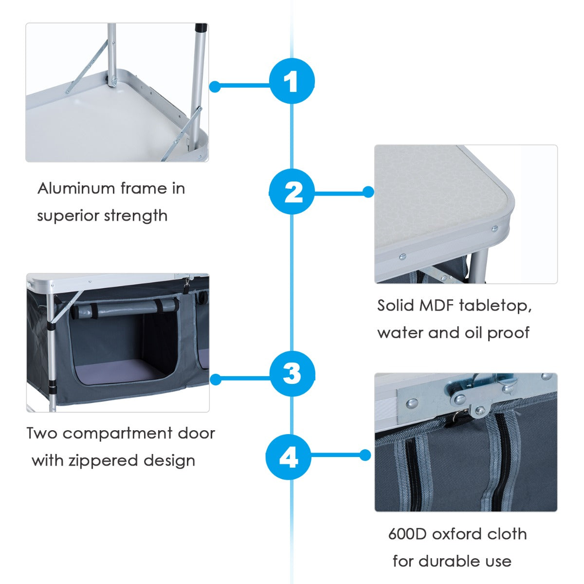 Portable Camping Table product detail