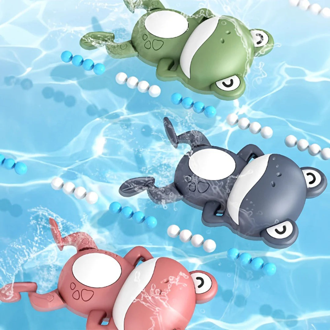 Non-Toxic Frog-Shaped Bath Toy - Fun Water Play for Kids