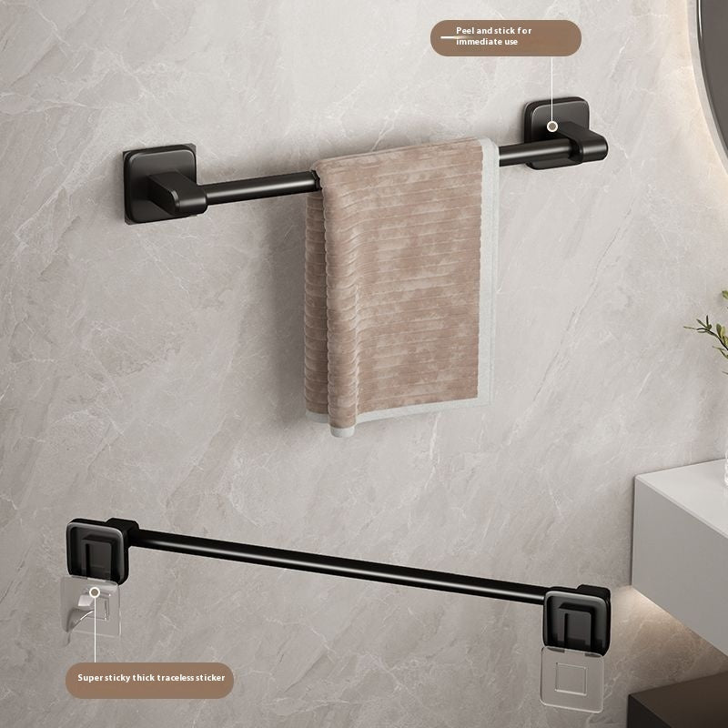 Towel Rack Bathroom Punch-free Wall Hanging