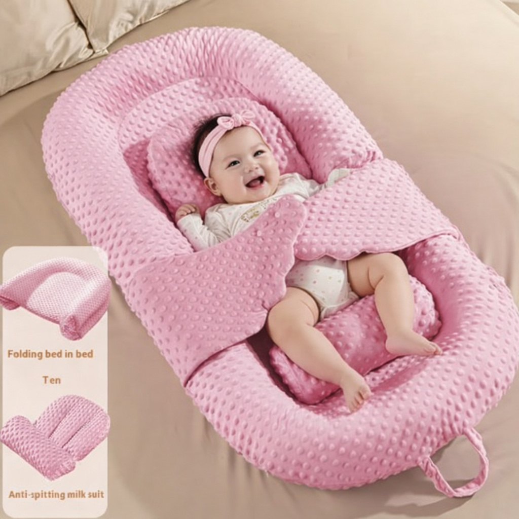 SoothEase™ Anti-Reflux & Anti-Colic Inclined Infant Support Bed
