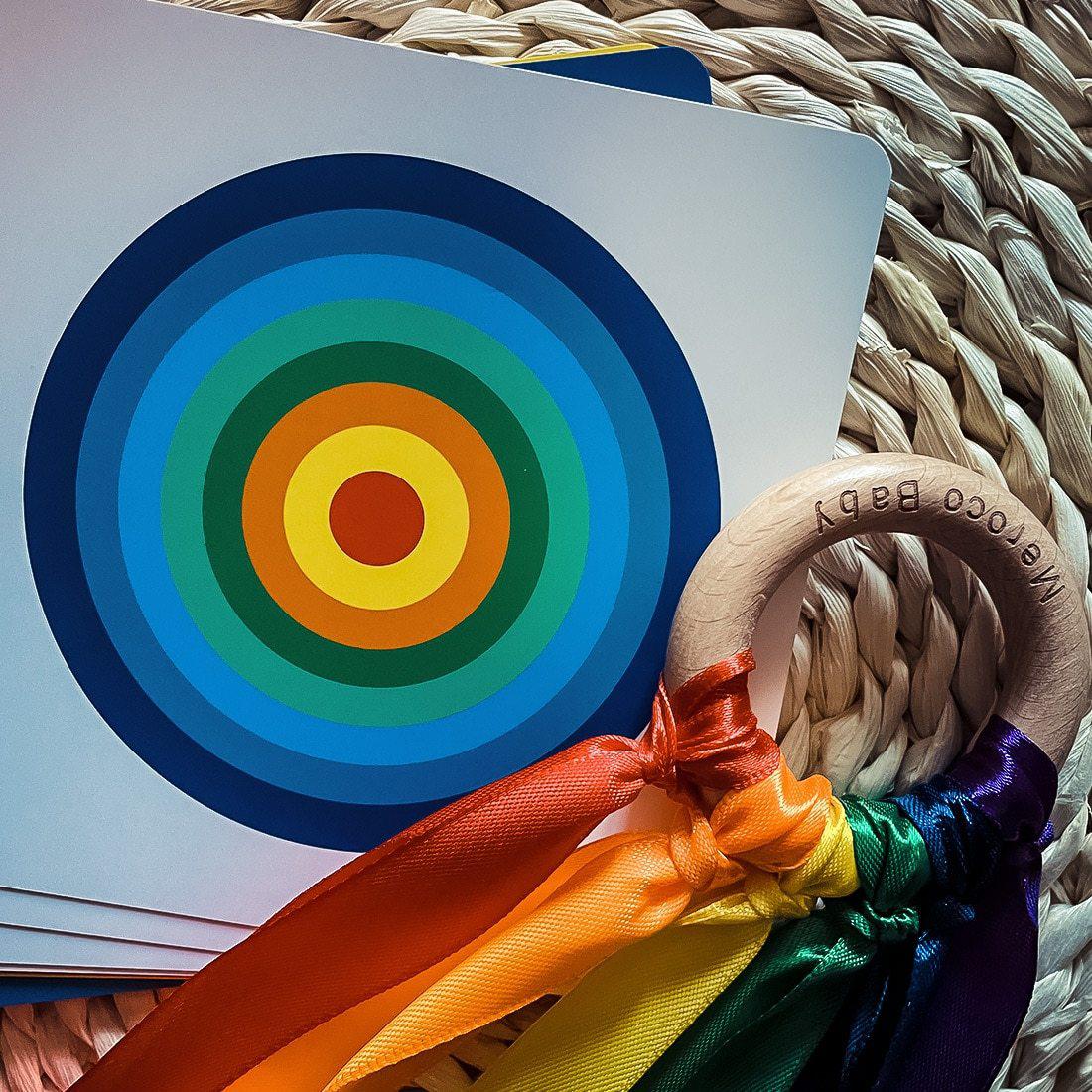 High Contrast Montessori Flash Cards