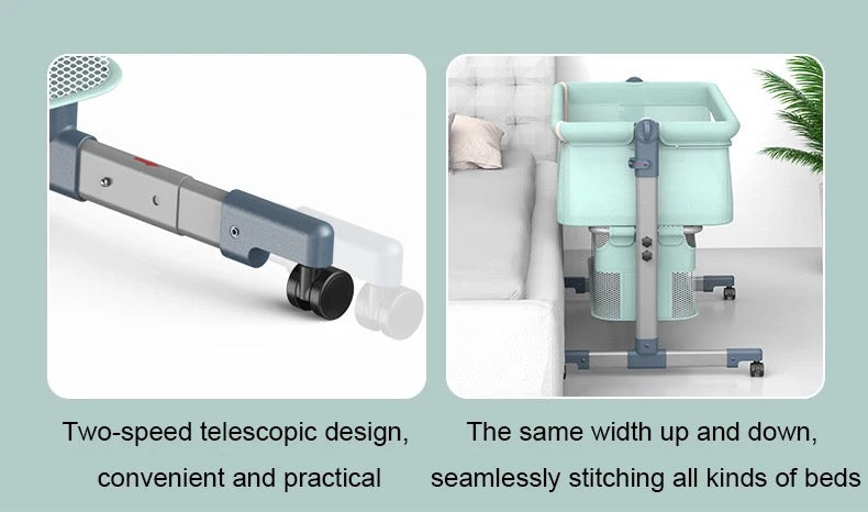 Foldable Rocking Baby Crib product detail