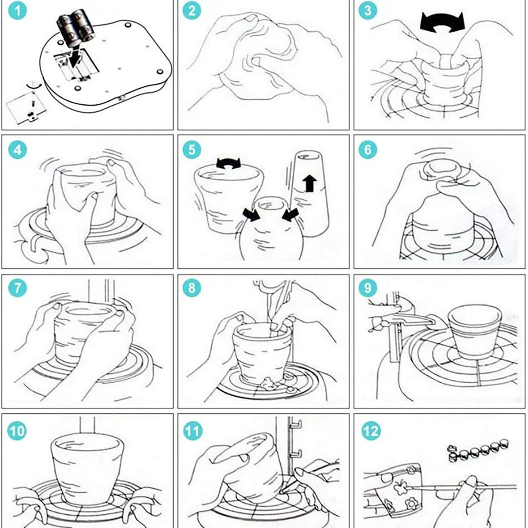 Kids' Pottery Kit – Unleash Creativity with Clay