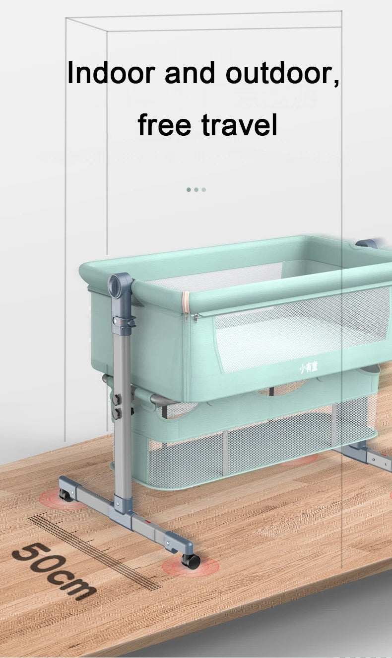 Foldable Rocking Baby Crib product detail