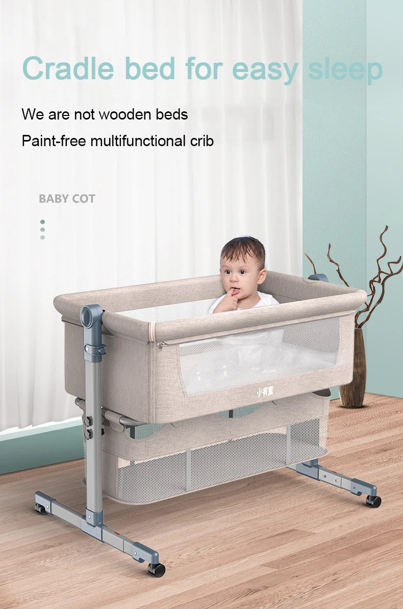 Foldable Rocking Baby Crib product detail
