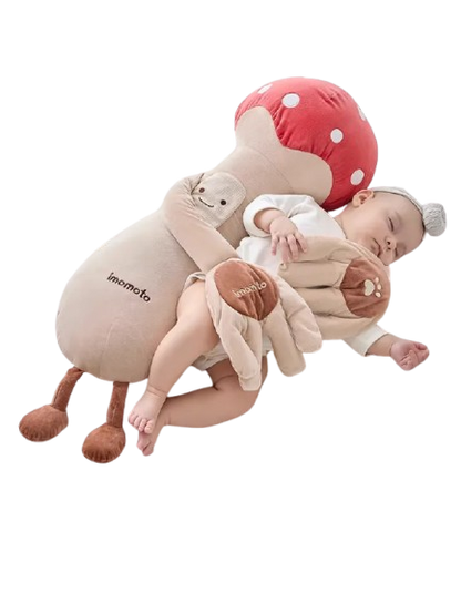 WEIQUEEN  Baby Banana Teether - Safe Silicone Teething Toy for Infants 0-12 Months moon