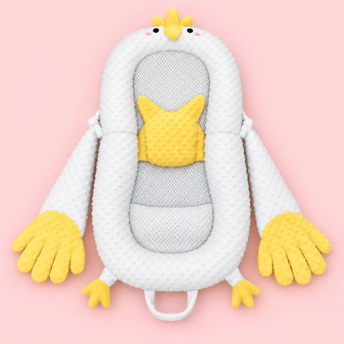 Smart Soothing Baby Lounger with Patting Hands